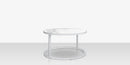 DecoScapes Iconic Aluminum Wide Round Nesting Table