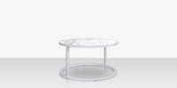 DecoScapes Iconic Aluminum Wide Round Nesting Table