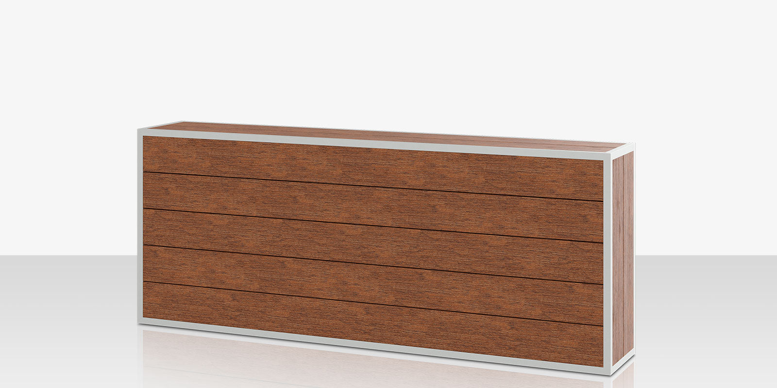 DecoScapes Mod Seat Structure - Slatted