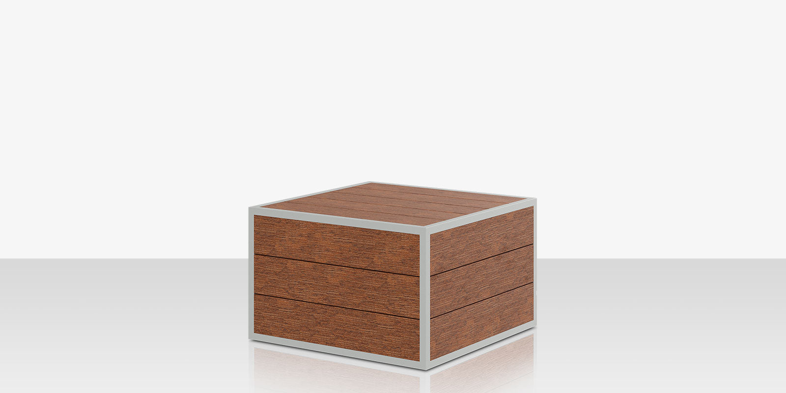 DecoScapes Mod Ottoman - Slatted