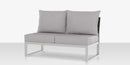 DecoScapes Modera Armless Loveseat