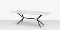 DecoScapes Oliver Emerald Rimless Porcelain Dining Table - Large