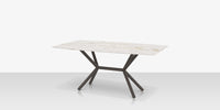 DecoScapes Oliver Emerald Rimless Porcelain Dining Table - Small