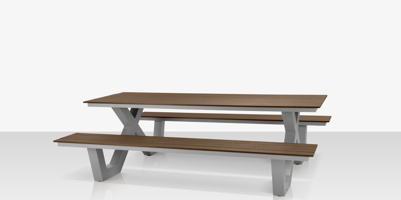 DecoScapes Vienna Rectangular Picnic Table