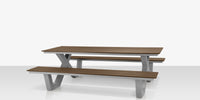 DecoScapes Vienna Rectangular Picnic Table