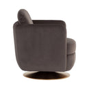 Sunpan Gilley Swivel Lounge Chair - Bergen Navy / Meg Ash
