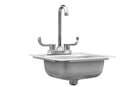 TrueFlame 15"x 15" Drop-in Sink