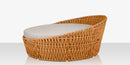 DecoScapes Aria 70" Round Aluminum Cushion Daybed