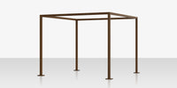 DecoScapes Furniture Breeze Cabana Frame - 10' - Wood Grain Frame