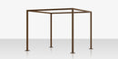 DecoScapes Furniture Breeze Cabana Frame - 15' - Wood Grain Frame
