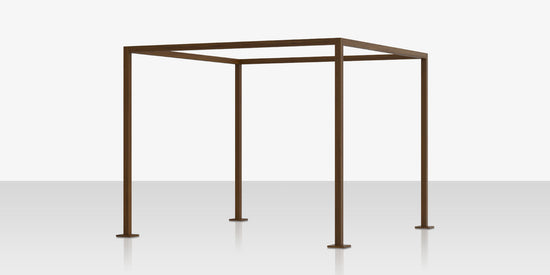 DecoScapes Furniture Breeze Cabana Frame - 15' - Wood Grain Frame