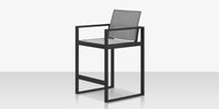 DecoScapes Iconic Aluminum Sling Bar Arm Chair