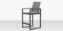 DecoScapes Iconic Aluminum Sling XL Bar Arm Chair