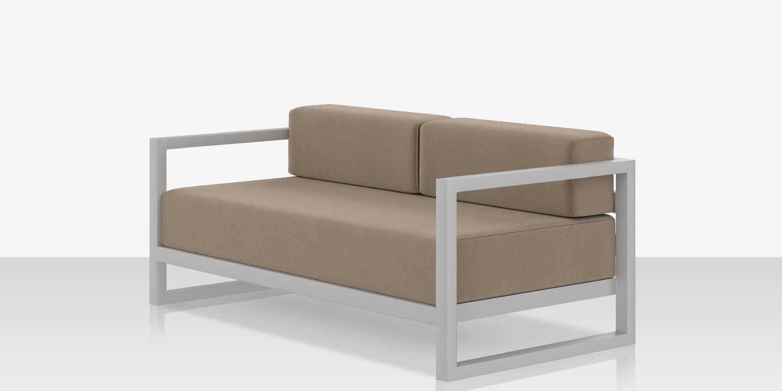 DecoScapes Iconic Aluminum Loveseat