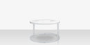 DecoScapes Iconic Aluminum Wide Round Nesting Table