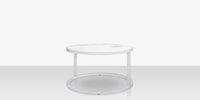 DecoScapes Iconic Aluminum Wide Round Nesting Table