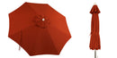 DecoScapes Rio Round Single Vented Umbrella
