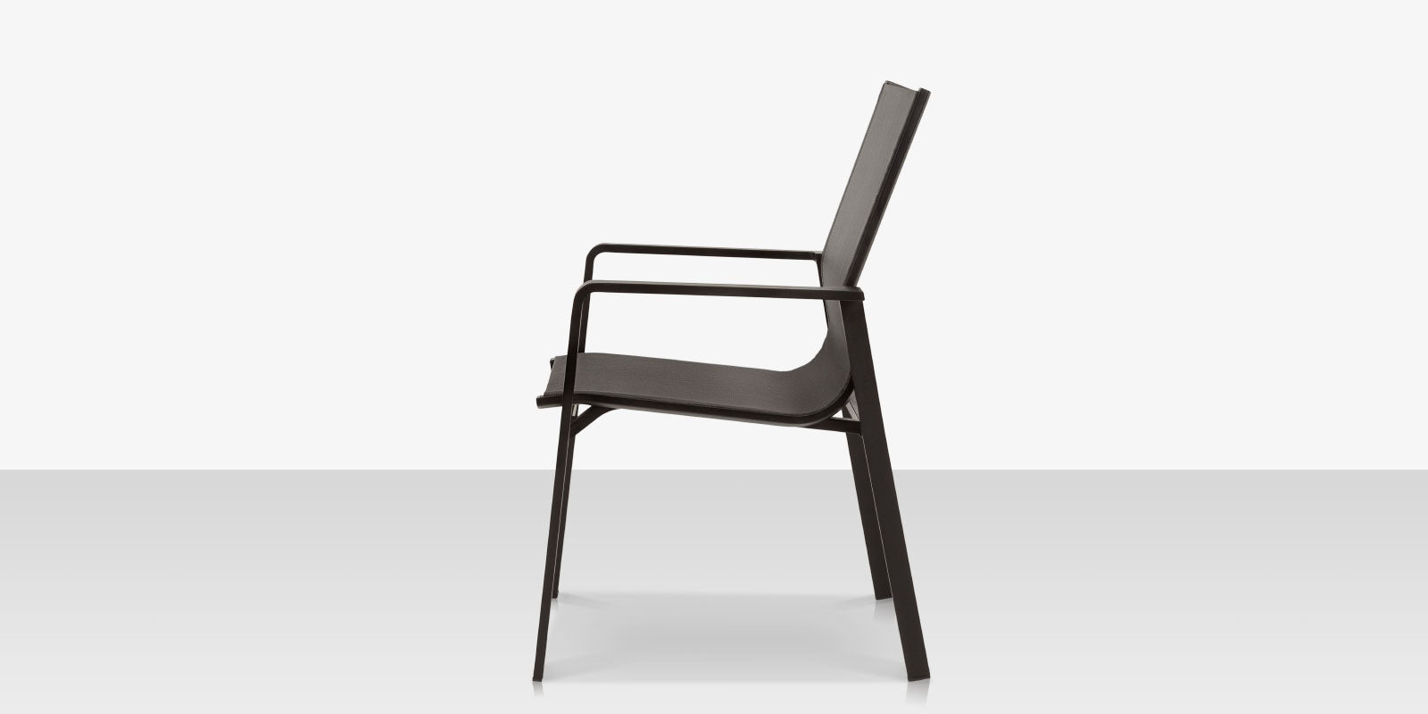 DecoScapes Tide Aluminum Sling Dining Arm Chair