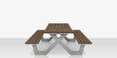 DecoScapes Vienna Rectangular Picnic Table