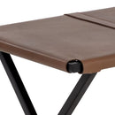 Sunpan Elon Stool - Vintage Cognac Leather
