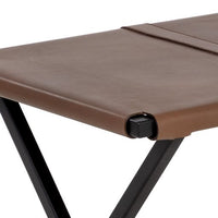 Sunpan Elon Stool - Vintage Cognac Leather