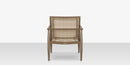 DecoScapes Furniture Danish Aluminum Sling Strap Lounge Chair