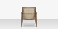 DecoScapes Furniture Danish Aluminum Sling Strap Lounge Chair