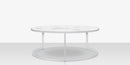 DecoScapes Iconic Aluminum Wide Round Nesting Table