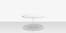DecoScapes Iconic Aluminum Wide Round Nesting Table