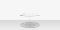 DecoScapes Iconic Aluminum Wide Round Nesting Table