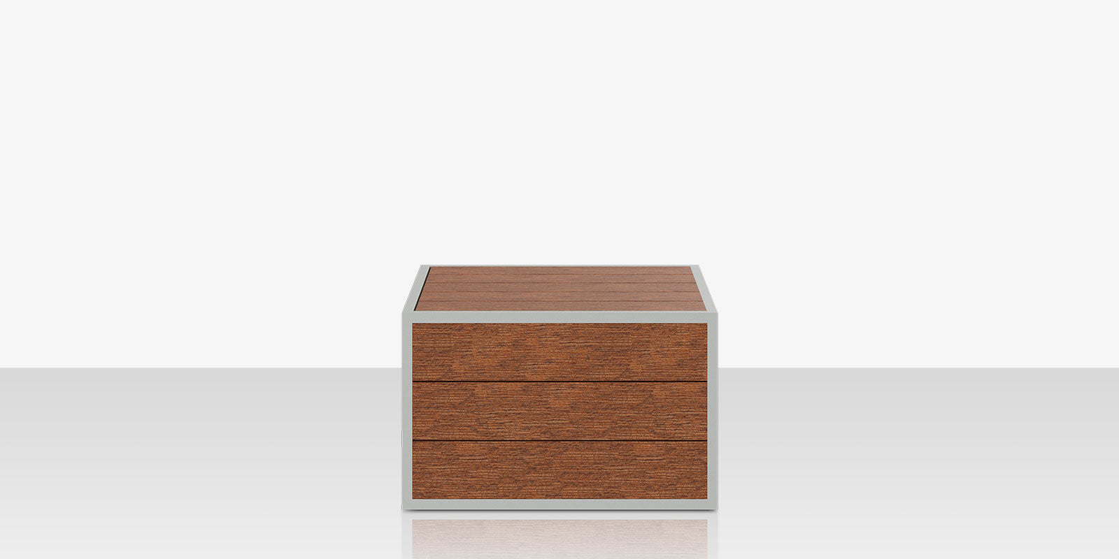 DecoScapes Mod Ottoman - Slatted