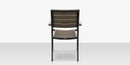 DecoScapes Napa Aluminum Stackable Dining Arm Chair