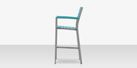 DecoScapes Napa Easton Aluminum Bar Arm Chair