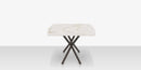 DecoScapes Oliver Emerald Rimless Porcelain Dining Table - Medium