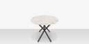 DecoScapes Oliver Oval Rimless Porcelain Dining Table