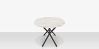 DecoScapes Oliver Oval Rimless Porcelain Dining Table