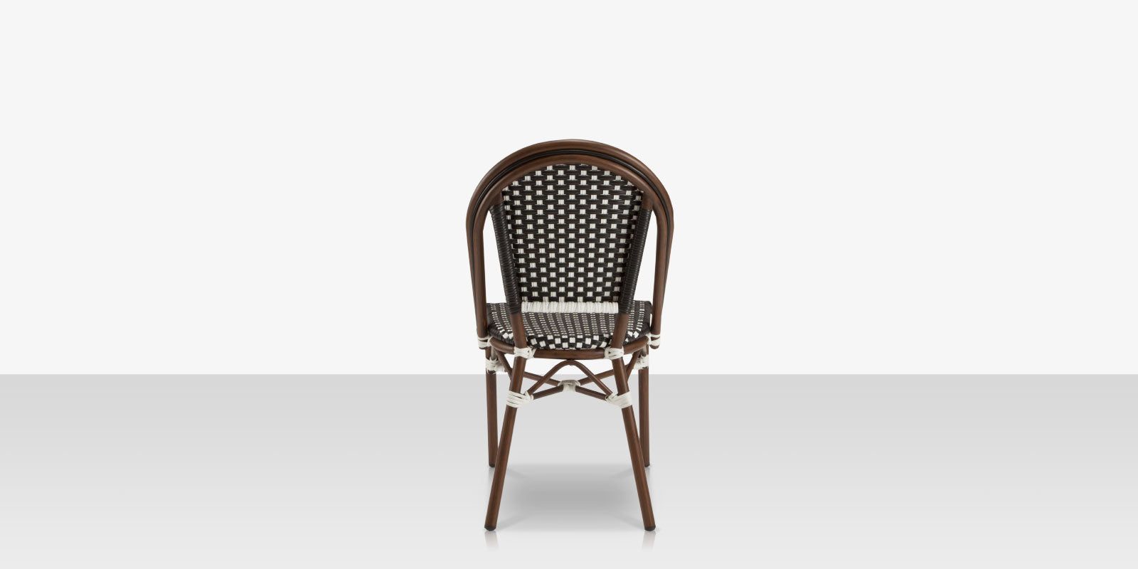 DecoScapes Paris Aluminum Stackable Dining Side Chair
