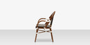 DecoScapes Paris Aluminum Stackable Dining Arm Chair