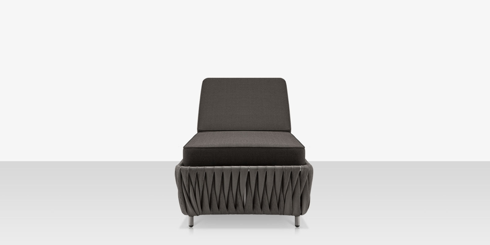 DecoScapes Aria 28" Aluminum Frame Chaise