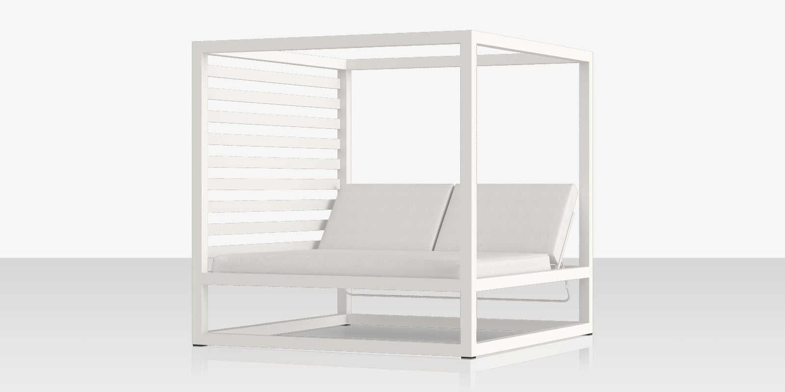 DecoScapes Furniture Breeze Aluminum Daybed Square