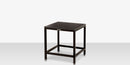 DecoScapes Delano Aluminum 18'' Wide Square End Table