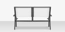 DecoScapes Fusion Aluminum Sling Loveseat