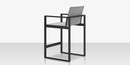 DecoScapes Iconic Aluminum Sling Bar Arm Chair