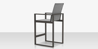 DecoScapes Iconic Aluminum Sling XL Bar Arm Chair