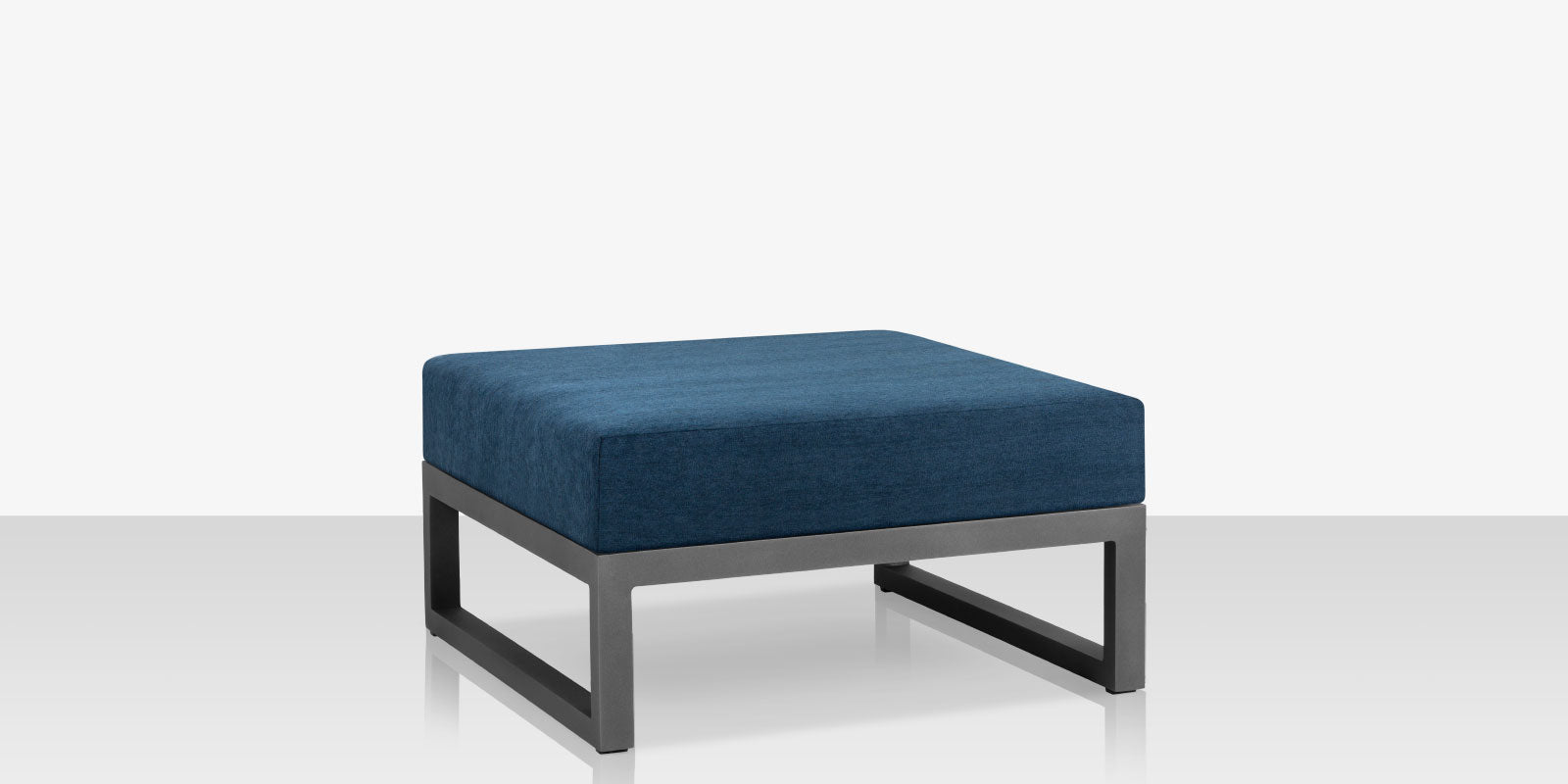 DecoScapes Iconic Aluminum Ottoman