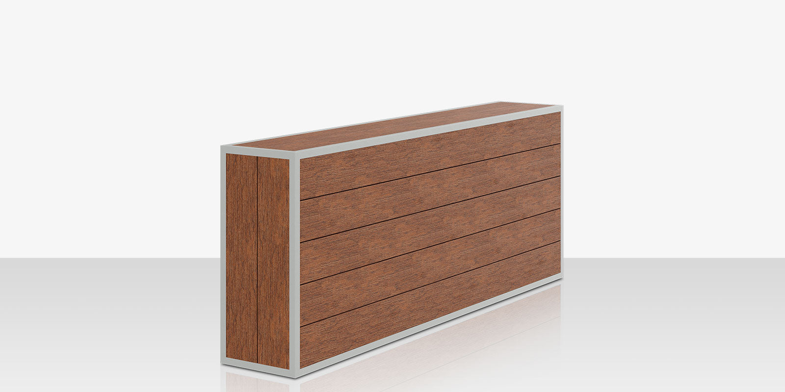 DecoScapes Mod Seat Structure - Slatted