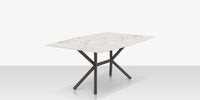 DecoScapes Oliver Emerald Rimless Porcelain Dining Table - Medium