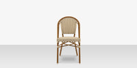 DecoScapes Paris Aluminum Stackable Dining Side Chair