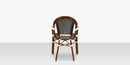 DecoScapes Paris Aluminum Stackable Dining Arm Chair