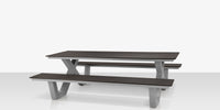 DecoScapes Vienna Rectangular Picnic Table